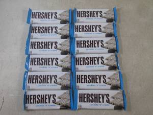 (B-1) 12 Hersheys Cookies N Crem...