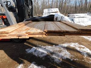 1 x 8 Western Red Cedar Shiplap  Nickel Gap  - 240 Linear Feet