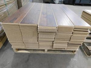 Dark Brown 8 x 48 Click Plank Laminate Water Resistant Flooring (550 sq.ft)