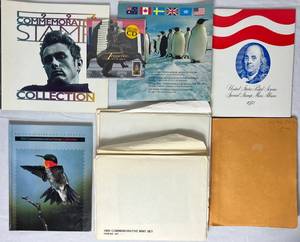 lot 13 image: Commemorative Mint Stamp Sets