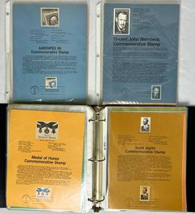 lot 12 image: Large Collection of USPS Souvenir Pages First Day Covers (FDC)