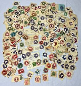 lot 66 image: Collection of Postal Stationery Stamps - Cancelled