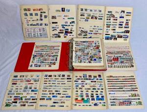 lot 56 image: Album of Canadian Stamps dating back to 1870