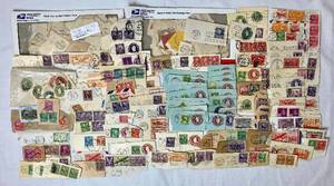lot 67 image: Vintage Postmarks from 1930s and 1940s plus Stationery Stamps & Additional Vintage Stamps dating back to 1890