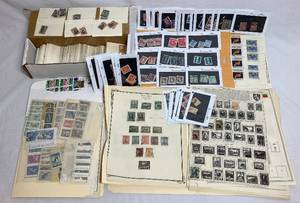 lot 98 image: Large Bundle of Stamps from Bulgaria dating back to 1882