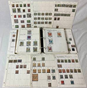 lot 103 image: Stamp Album of Hungary and Hungarian Occupations dating back to 1915