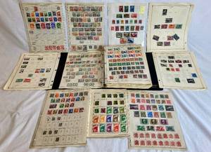 lot 75 image: Large Album and Small Book of Stamps from Hungary dating back to 1871