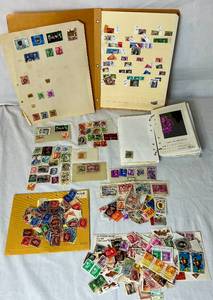 lot 118 image: Bundle of Postage Stamps from Hong Kong Dating back to  1885