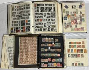 lot 136 image: Stamps from Around the World - 3 Albums