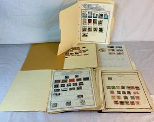 lot 174 image: Collection of Stamps from Samoa, Slovakia, Salvador and Spanish Sahara