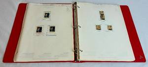 lot 204 image: Album of US Postage Stamps from 1975 to 1981