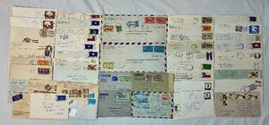 lot 208 image: United States Covers, Air Mail and Postcards dating back to 1930s
