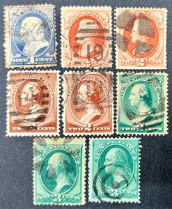 lot 169 image: Series of Postage Stamps featuring Portraits of Historical Figures -19th Century
