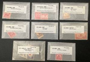 lot 195 image: United States Postage Stamps Mint Sets and Individual Stamps