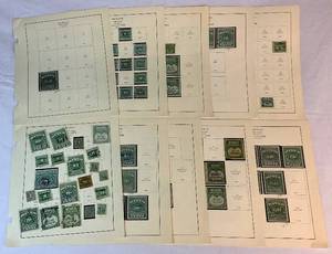 USPS and USIR Revenue Stamps for Cordials and Wines dating back to 1914