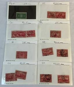 lot 188 image: United States Parcel Post Stamps and Parcel Post Postage Due Stamp