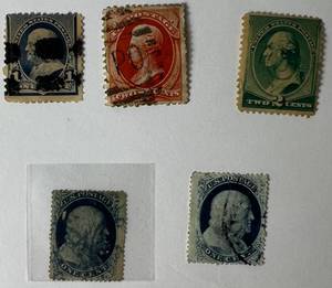 lot 170 image: Early United States Postage Stamps from 1851 to 1894
