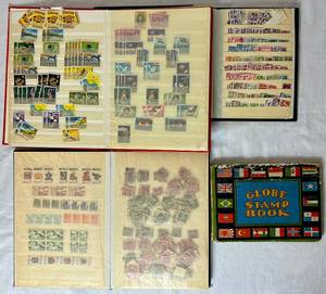 lot 255 image: Four Postage Stamp Albums of International Stamps