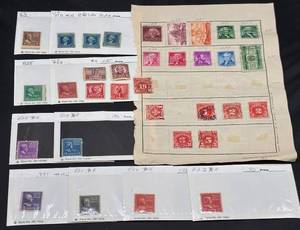 lot 249 image: United States Postage Stamps and Postage Due Stamps plus some Scott #700 and 800s