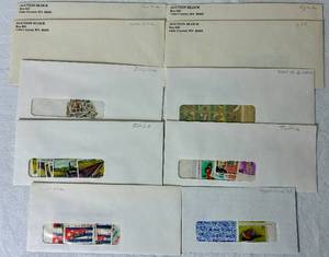 lot 282 image: 10 Envelopes of International Stamps