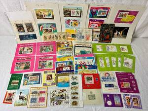 lot 297 image: Commerative, Special Issue and Souvenior Global Stamps Collection