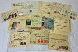lot 313 image: International Certificates and Documents with Stamps
