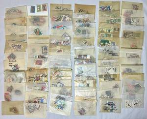 lot 290 image: Mega Assortment of Individual Postage Stamps from Worldwide Countries