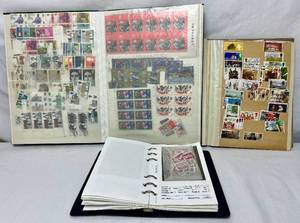 lot 302 image: Three Postage Stamp Stock Books with Stamps from Great Britain