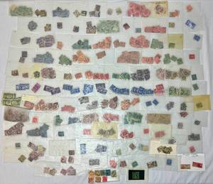 lot 310 image: Assortment of Postage Stamps from Great BritainEngland from 1800s