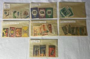 lot 315 image: Russian (Soviet-Era) Matchbox Labels
