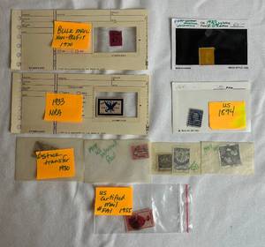 lot 329 image: Variety of Stamps from United States dating back to 1894 - Internal Revenue, Certified Mail, Florida Documentary, Stock Transfer, NRA and Bulk Mail