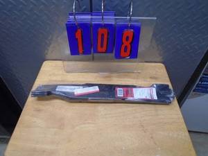 lot 108 image: New in box Craftsman 48 3 blade set. As shown.