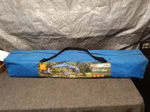lot 12 image: 10-Foot x 10-Foot Instant Slant-Leg Canopy in Blue