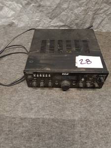 lot 28 image: Pyle Audio Amplifier PDA6BU with Antenna