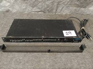 lot 29 image: Used Phonic GEQ3102 13 Octave Equalizer with Power Cord