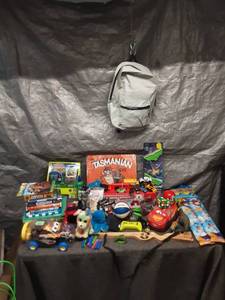 lot 63 image: Assorted Childrens Toys and Books Collection