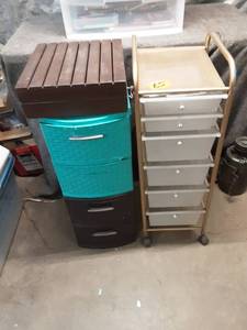 lot 65 image: Set of Office and Home Organizers with Storage Drawers