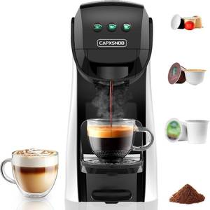 lot 10 image: CAPXSNOB 4-in-1 Pod Coffee Maker
