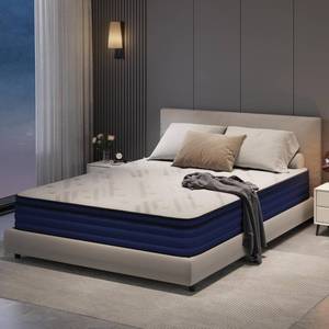 lot 20 image: Sasalt Queen 10 Hybrid Mattress in a Box