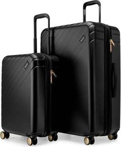 lot 23 image: Elle Louvre 2 Piece Expandable Spinner Luggage Set