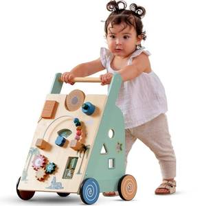 lot 31 image: OmaOmaOma Wooden Activity Walker