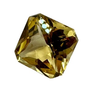 lot 21J image: Golden Beryl French Baguette, 9 x 9mm