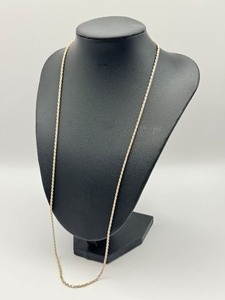lot 42J image: Sterling Silver Rope Chain