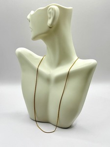lot 70J image: Beautiful Two Tone Elegant 14k Jewelry Chain  Necklace