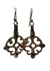 lot 60J image: Pair of Sterling Silver Earrings