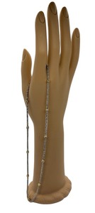 lot 84J image: 14k White and Yellow Gold Italian Necklace