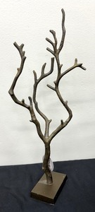 lot 106 image: Metal Tree Motif Jewelry Tree
