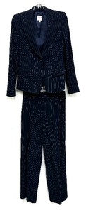 lot 28 image: Armani Collezione Pinstriped Blazer and Pant Set