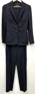 lot 61 image: Beautiful Loro Piana Grey Wool Suit - Womens Size 38