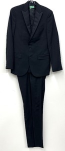 lot 55 image: Super Sharp J Crew - Tollegno 1900 Black TuxSuit - Ludlow Jacket 36R and Slacks W30